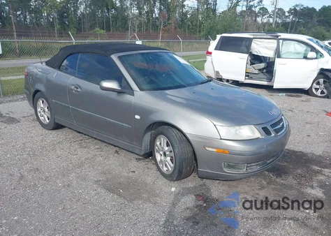 2006 Saab 9-3 2.0T z USA, uszkodzony, nr VIN YS3FD79Y366001058